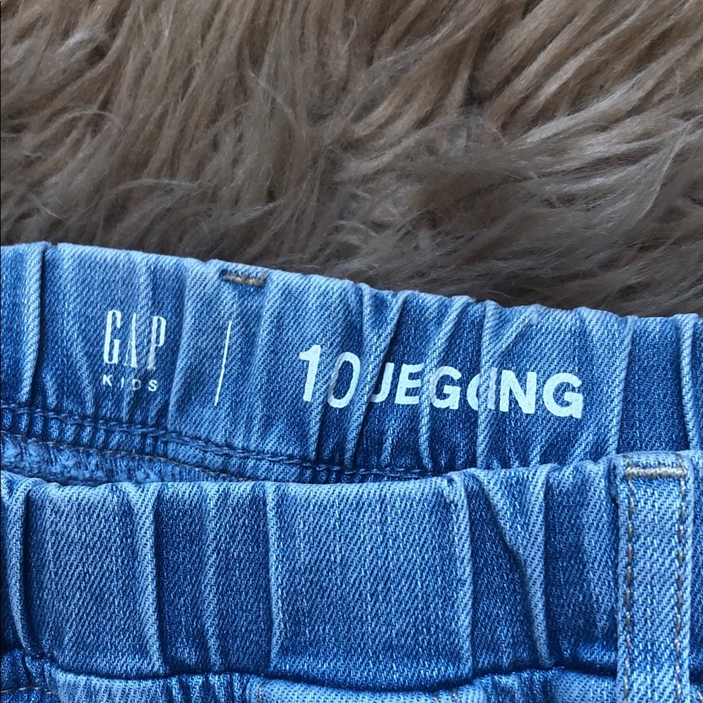 GAP Kids Blue Denim Jeggings - Picture 2 of 3